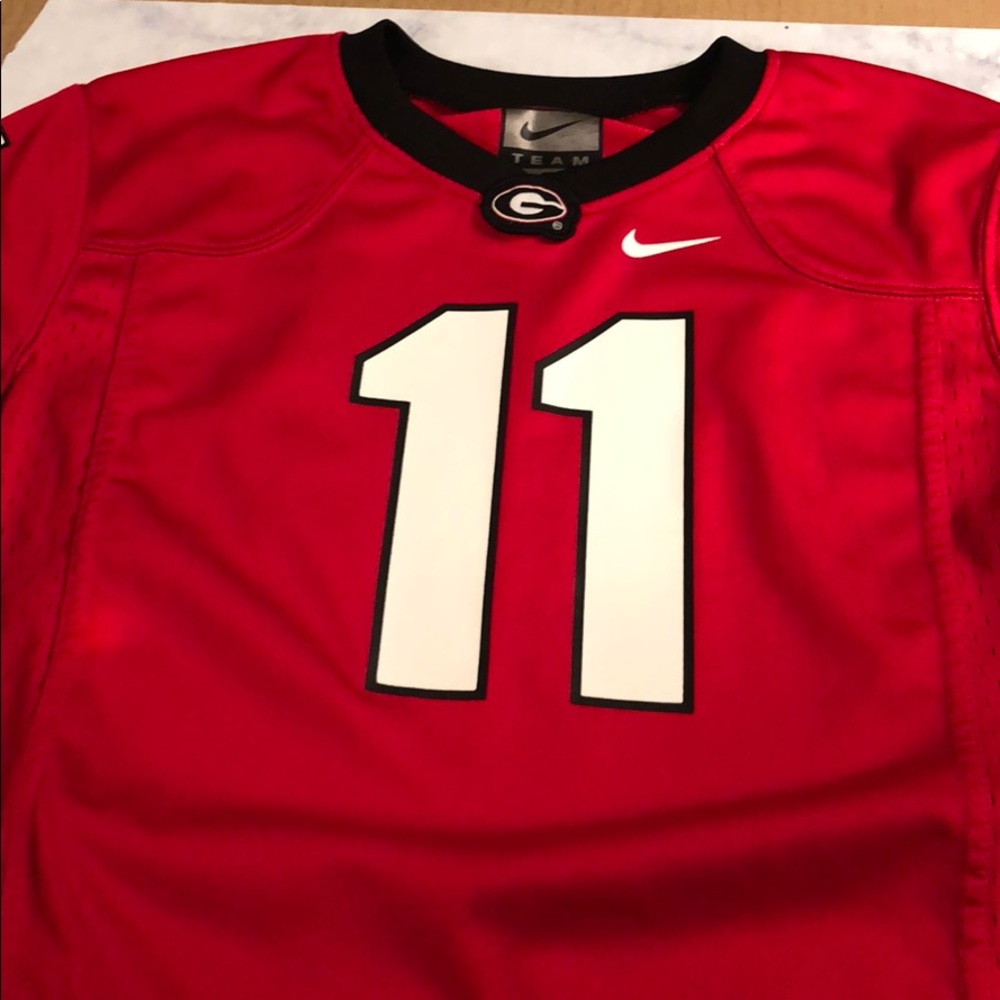 3/$20 UGA Nike Jersey #11 Boys 6